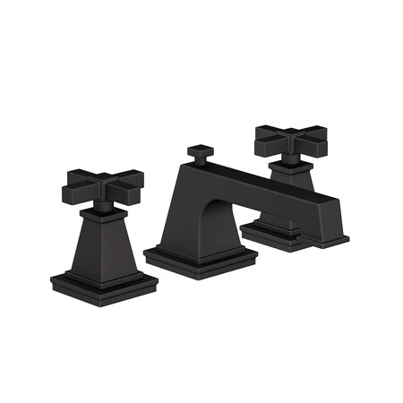 Newport Brass Widespread Lavatory Faucet in Flat Black 3150-56
